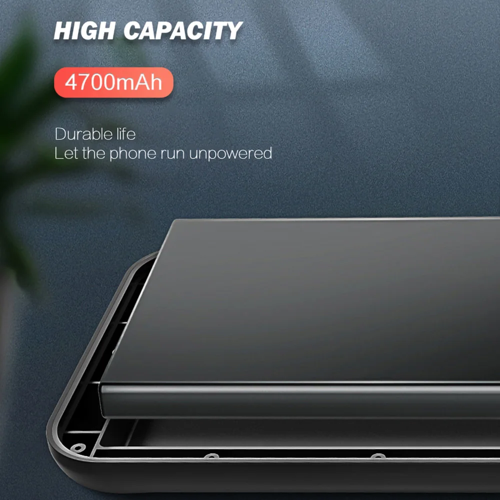 Günstige 4700mAh Batterie Fall Für Xiao mi mi 9 Power Bank Ladegerät Fall Für Xiao mi 9 Externe Batterie Power Fall für mi 9 SE