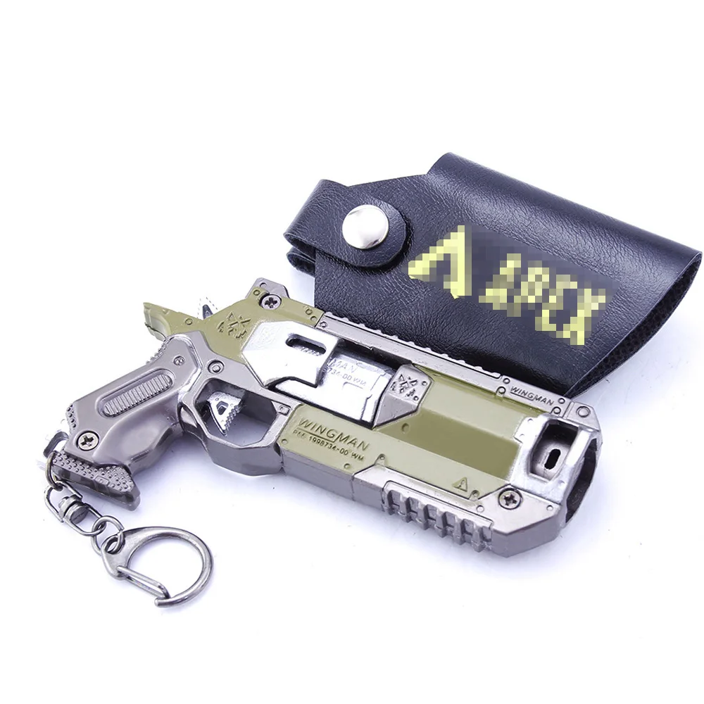 

APEX Legends Pistol Gun Model Toy Metal Weapon Alloy Keychain Children Gifts