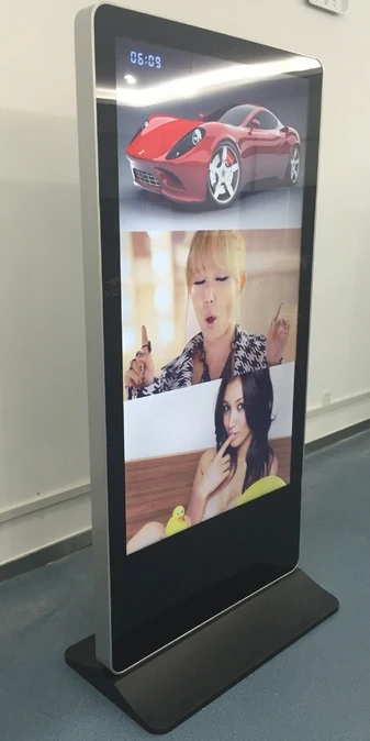  65 70 84 inch led lcd tft hd panel display 3d monitor 4k digital signage touch interactive all in o