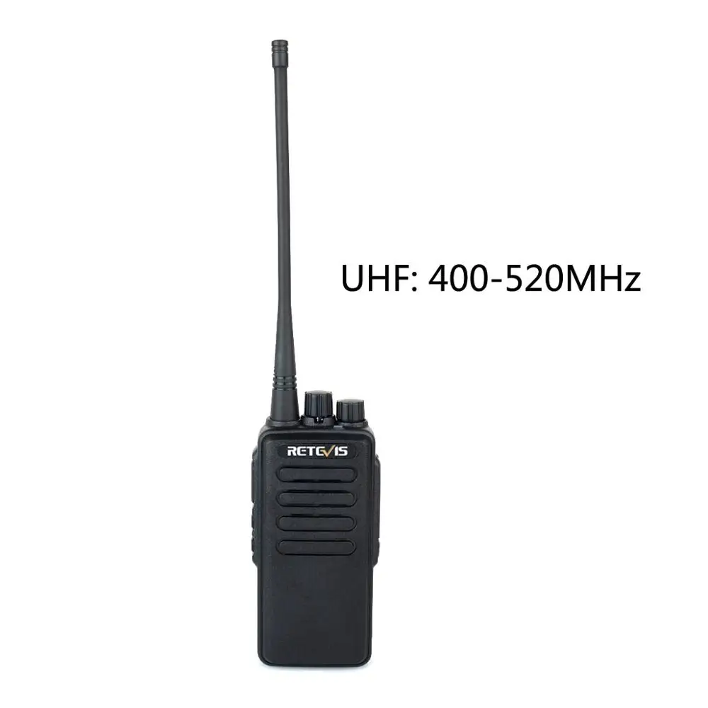 Высокая Мощность профессиональная рация Retevis RT1 VHF(или UHF) VOX 3000mAh две антенны двухстороннее радио Comunicador рация - Цвет: UHF 400-520MHz
