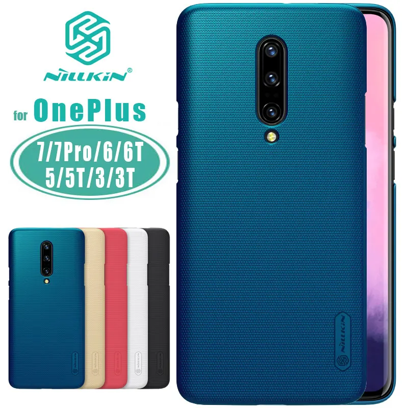Чехол Nillkin для OnePlus 7T 7 Pro 6T 6 5T суперматовый чехол из поликарбоната 5 3T Nilkin|Бамперы| |