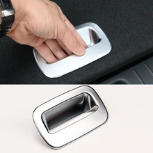 Для KIA Sportage 4 QL Автомобильный багажник ручки чаши крышки рамка хромированная Накладка для стайлинга интерьера аксессуары