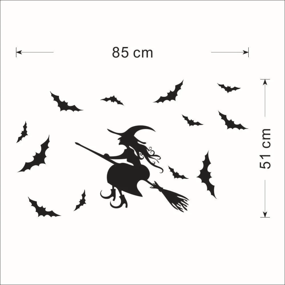 興味深いクリエイティブハロウィン魔女壁のステッカーの写真壁のステッカーの装飾アートホームルームのキッチンの装飾アクセサリー ウォール ステッカー Aliexpress 興味深いクリエイティブハロウィン魔女壁のステッカーの写真壁のステッカーの装飾アートホームルームのキッチンの装飾アクセサリー ウォール ステッカー Aliexpress