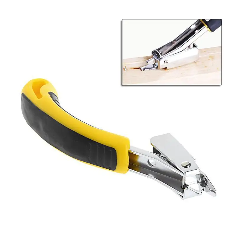 

Handheld Extractor Metal Professional Comfortable Upholstery Pull Out Staple Remover Nail Puller Office Professional Hand Tools