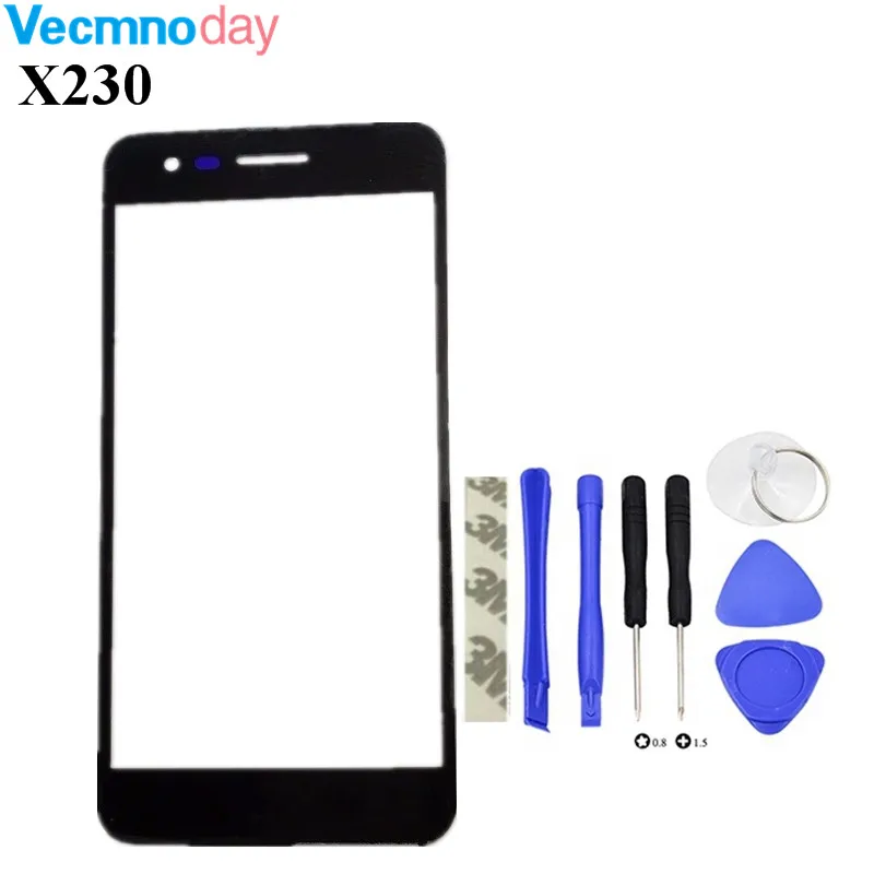 

Vecmnoday 5.0'' Front Screen Outer Glass Touch Outer Cover Panel Lens For LG K4 2017 Phoenix 3 Fortune M160 X230 Touchscreen