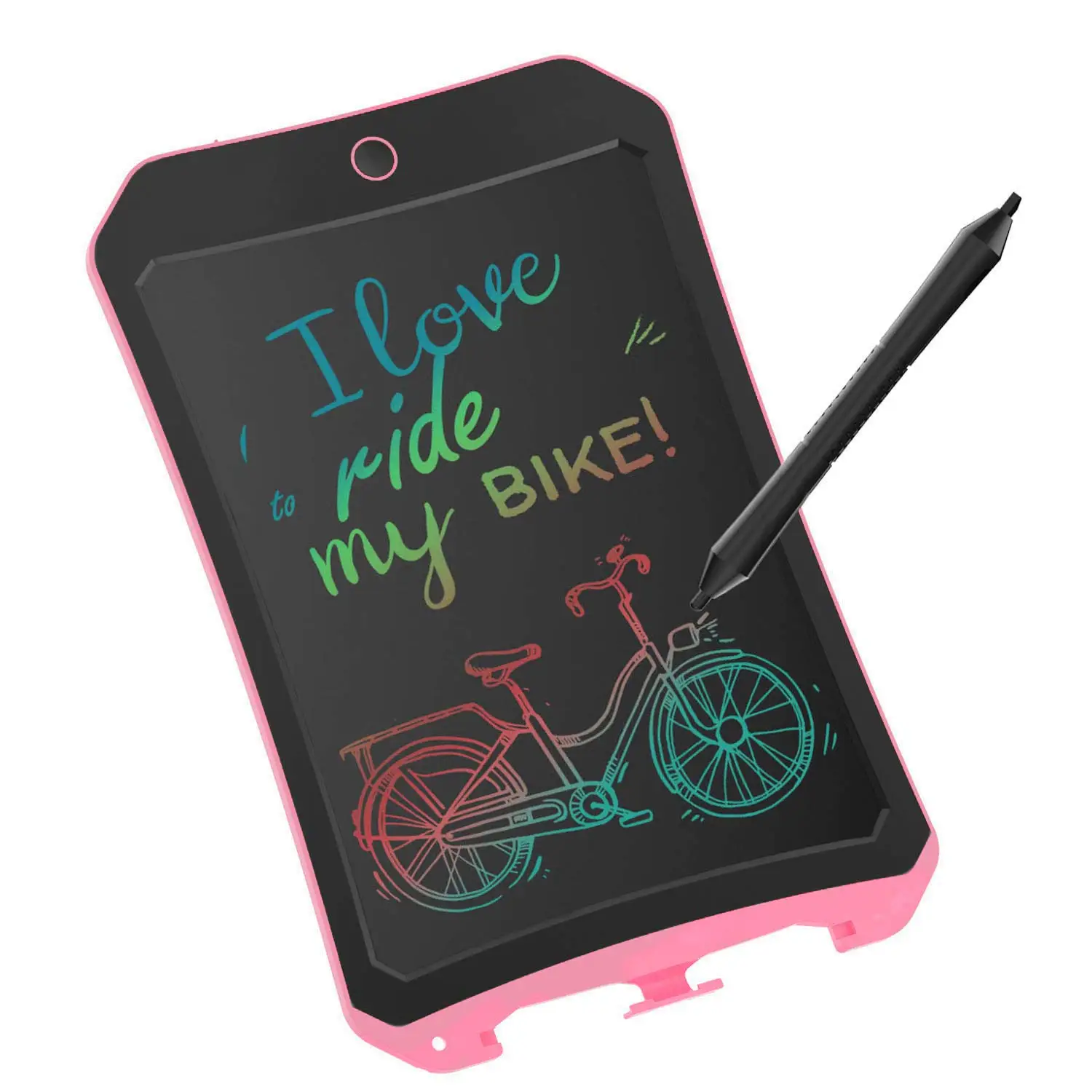 

Colorful LCD Writing Tablet ,8.5 inch Drawing and Writing Board with Lock Erase Button for Kids&Adult