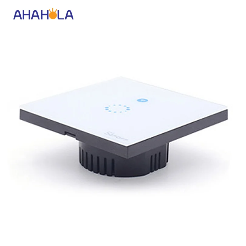 

sonoff wifi switch touch wall mounted home smart ewelink switch AC 90-230V app/wifi wireless control