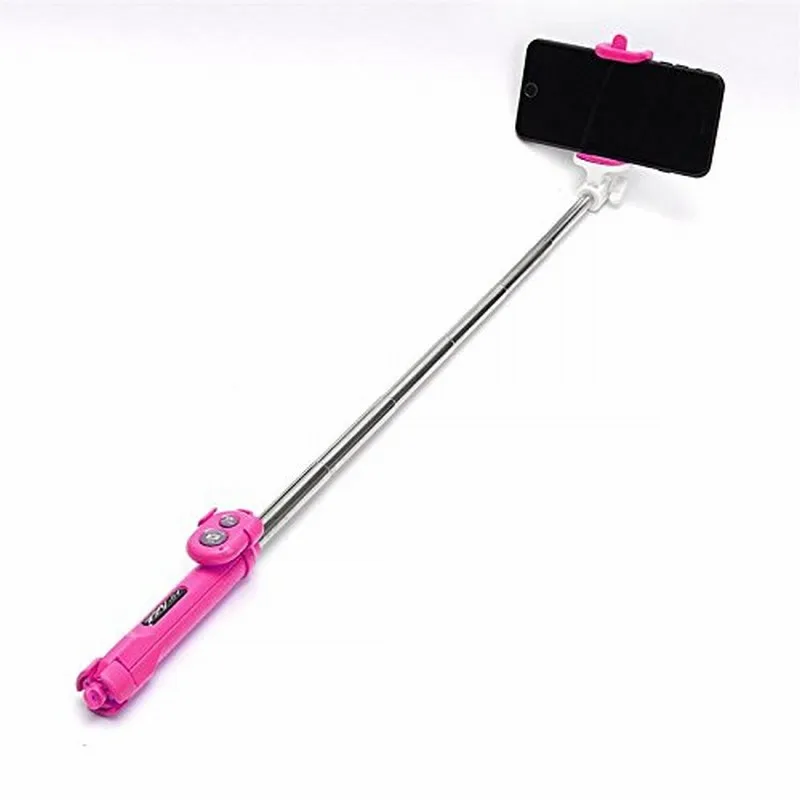 Portefeuille Bluetooth Selfie Mobile Phone Holder Stick Tripod Stand For iPhone 7 Plus 5S 6 6s SE 8 Xiaomi redmi 4x mi6 Monopod (3)
