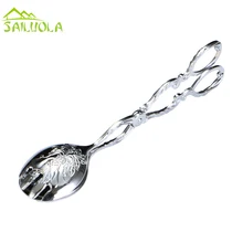 Цинковый сплав теплостойкость Пособия по кулинарии Кухня клип Принадлежности для шашлыков стол Хлеб Лед Пособия по кулинарии клип Щипцы зажим Кухня Инструменты