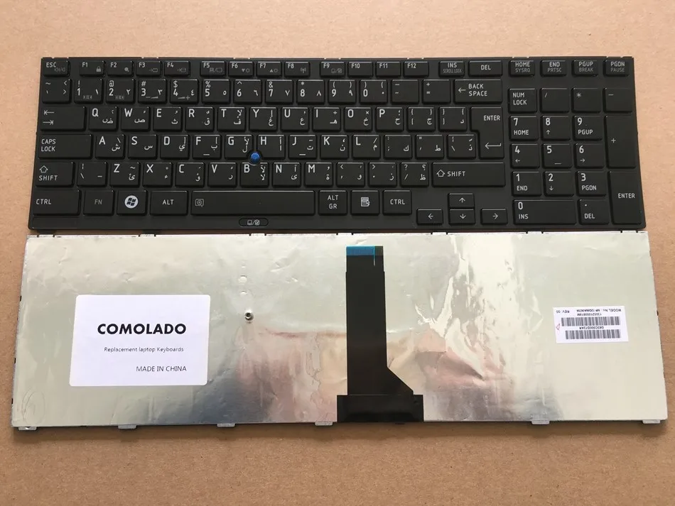 

AR Arabic keyboard For TOSHIBA FOR Tecra R850 R950 R960 With Point Laptop Keyboard AR Layout