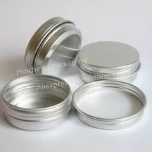 50x30 г алюминиевая банка 30 г металлическая банка для крема 1 унция серебряная алюминиевая банка 30 г металлический косметический контейнер