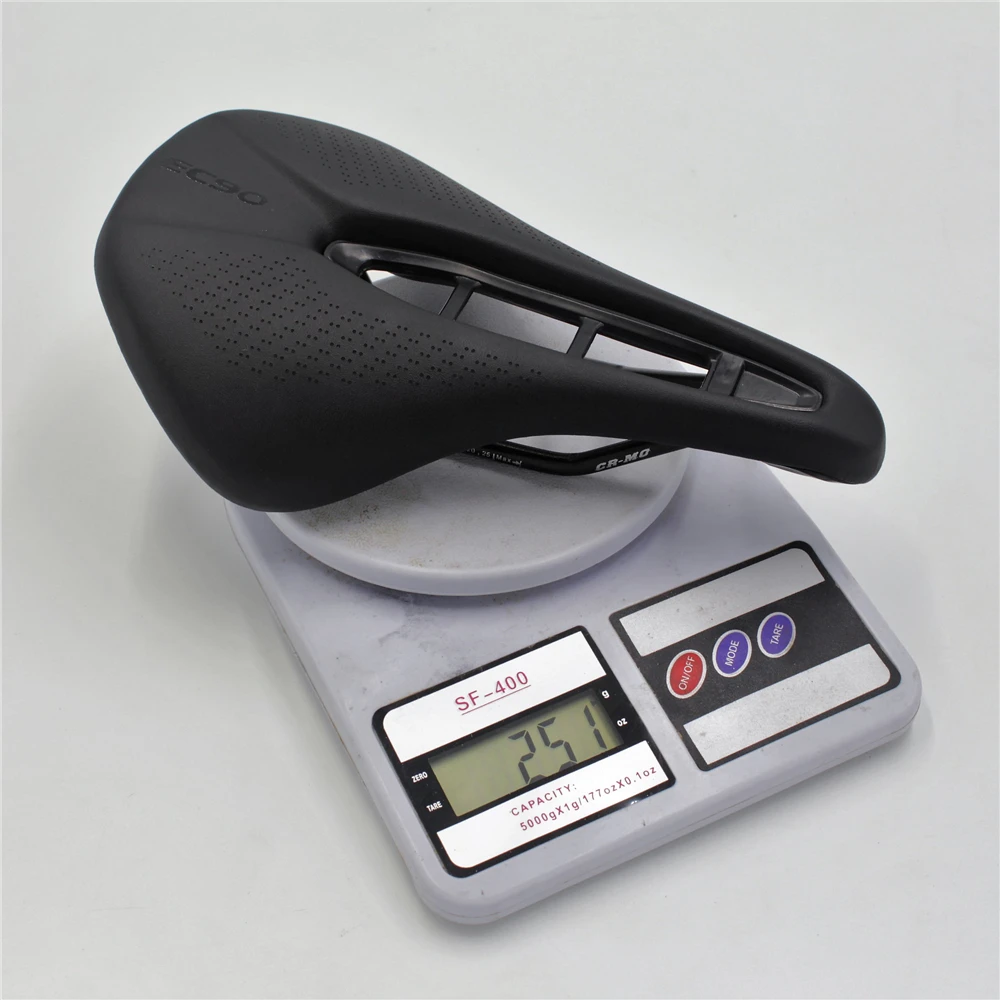 EC90 2018 Bike Saddles Bicycle Cycling Seat Silica Gel Seat Black Road MTB Bicycle Saddle Black (5)
