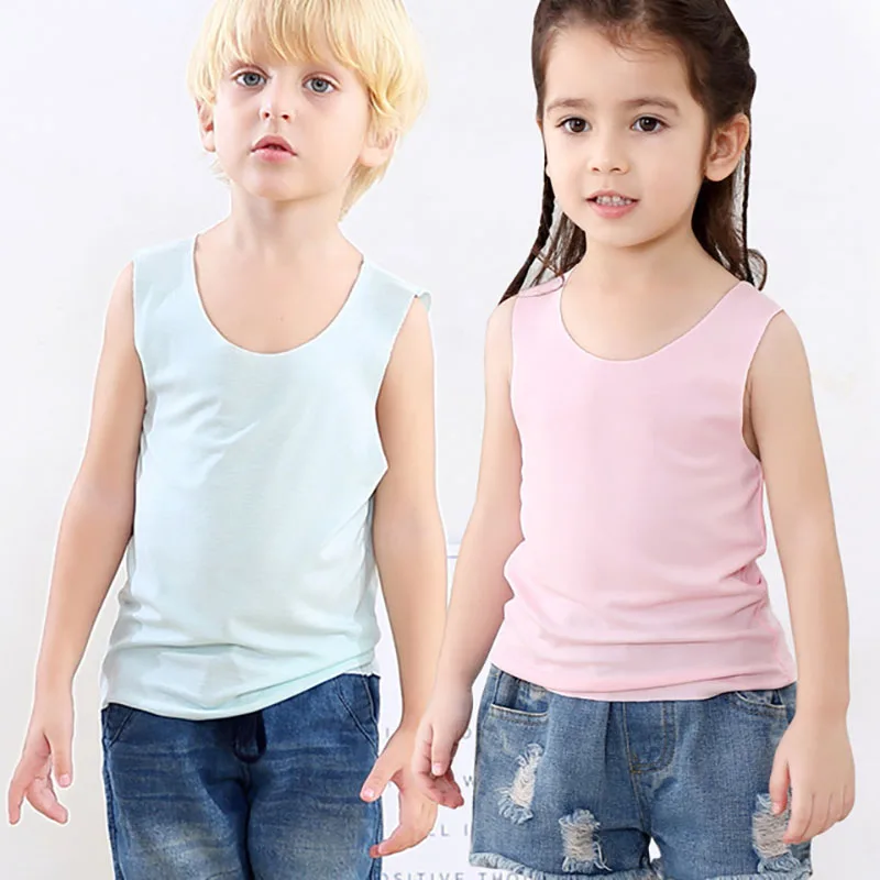 

Summer Kids Children's Clothing Solid T Shirt Baby Boy Girl Clothes T-Shirt Teens T-Shirts For Boys Girls 2-12 years Tshirt