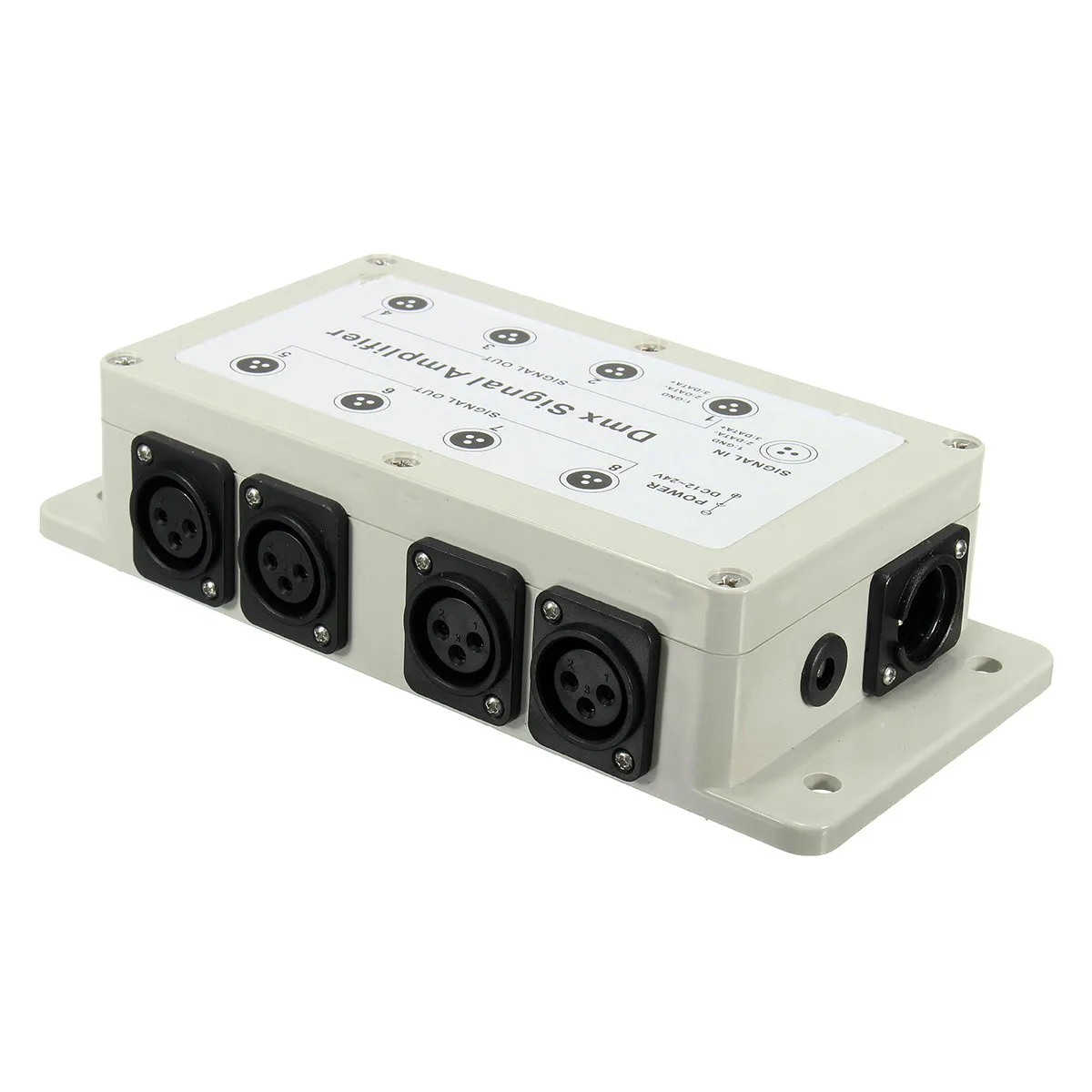 DC12-24V 8-канальный сетевой видеорегистратор Выход DMX DMX512 светодиодный контроллер разделитель усилителя сигнала компонентов для дома оборудования