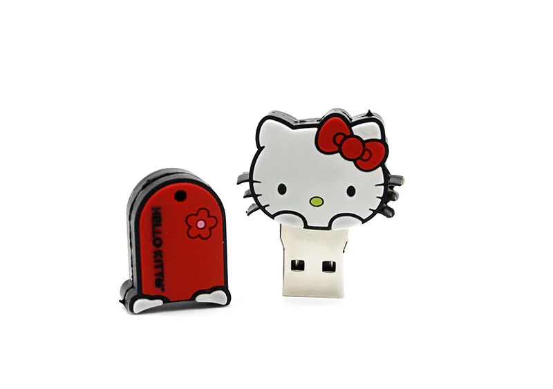 JASTER new kitty usb-флеш-накопитель Hello kitty Флэш-накопитель 64 ГБ 32 ГБ 4 ГБ 8 ГБ 16 ГБ мультфильм U диск флэш-карта kitty карта памяти подарок