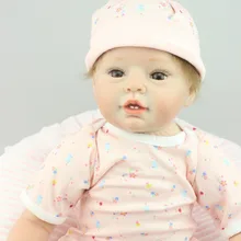 Новорожденных моделирование Babydoll силиконовые виниловые куклы образования просвещения детские игрушки Обувь для девочек подарок или подарки на день рождения