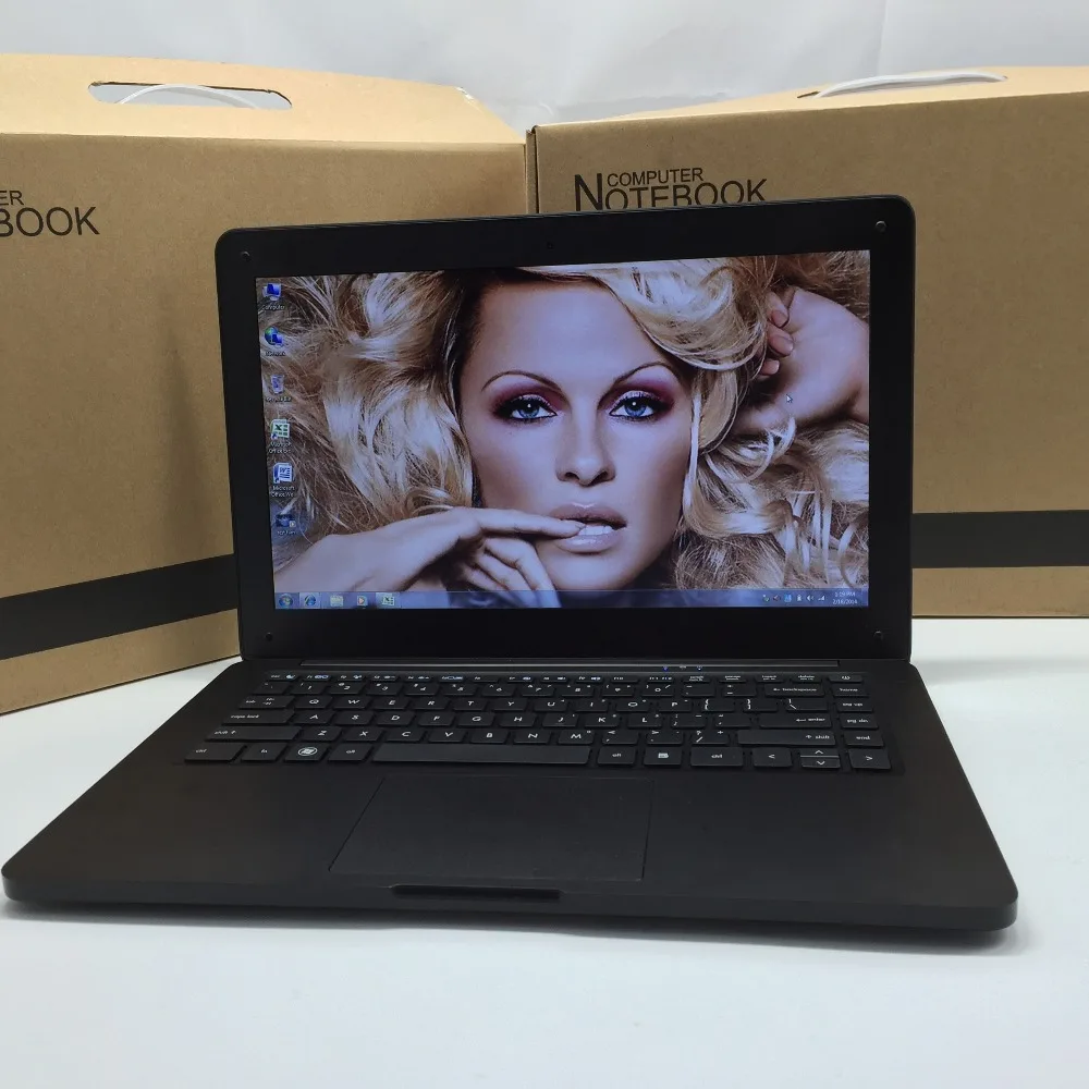 cheap In-tel J1900 windows 7/8/10 13.3inch laptop notebook 4G+128GB SSD Quad core USB3.0 USB2.0 PC computer WCDMA 3G HDMI tablet