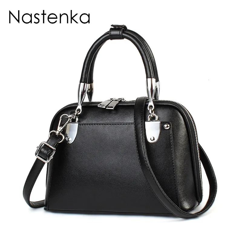 Nastenka 2018 السيدات حقيبة يد فاخرة حقائب النساء مصمم العلامة التجارية أعلى-حقائب بيد الإناث حقائب حقائب كتف Crossbody كيس فام