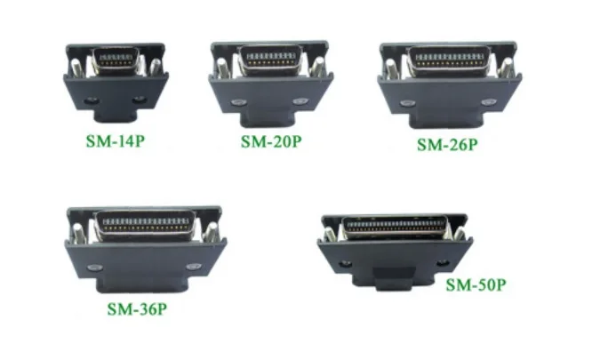 5 шт. Разъем SCSI MDR 14 Pin 20 26 36 50 позиций штекер сервопривод разъем для провода кабель припоя серводвигатель