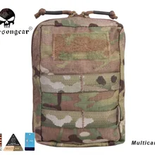 Emersongear 18*12,5*7 см Универсальный Чехол Molle Военная нейлоновая Боевая Экипировка EM9287MC Мультикам