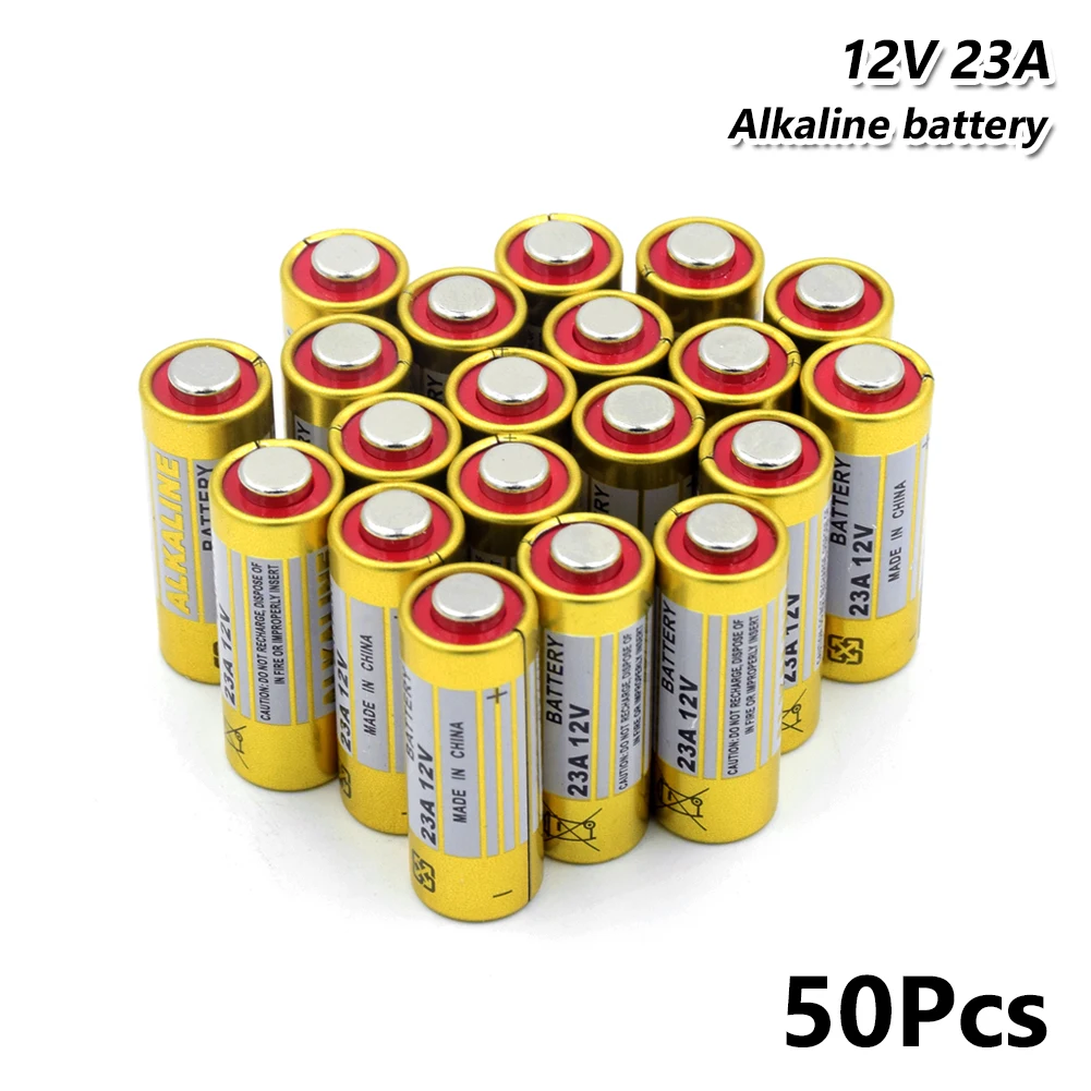 

Rechargeable lithium Bateria 12V Alkaline Battery 23A A23 MN21 8LR23 For Garage Door Opener Remote Control Batteries
