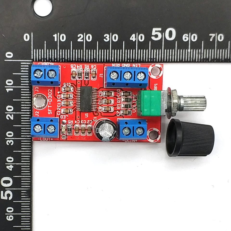 DC 12V 2x30 W D302 Класс D 2,0 канальный цифровой усилитель