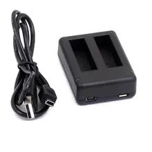 TARION USB Dual Port Battery Charger Adapter for GoPro HD Hero 4 AHDBT401 Camera