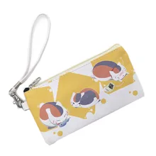 Нацумэ Yuujinchou Нацумэ Такаси Nyanko сенсей студент Портативный PU канцелярские сумка Карандаш сумка косметичка