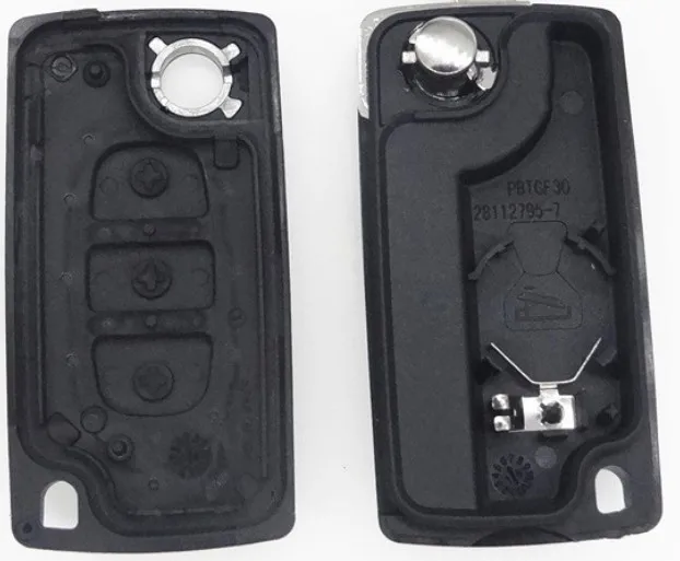 Корпус автомобильного ключа дистанционного управления AUTEWODE подходит для Peugeot 407 3