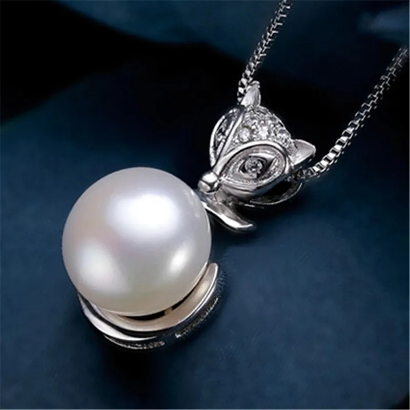 YIKALAISI 925 стерлингового серебра ювелирные изделия Жемчужное ожерелье комплект ювелирного изделия с натуральным камнем серьги из жемчуга Подвески для женщин