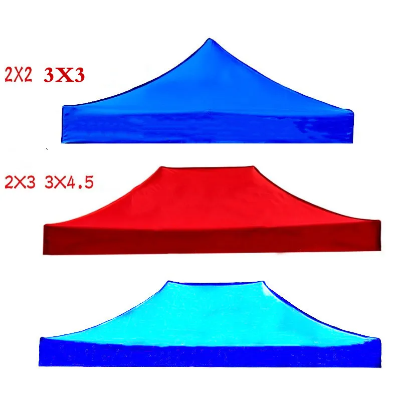 Fiesta impermeable Gazebos top techo arden dosel exterior marquesina toldo carpa sombra Ogrodowy blanco grande cobertizo plegable Azul Rojo coche
