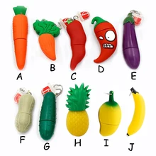 Овощной usb флэш-накопитель реальная емкость 4g 8g pendrive16g 32g 64 gb морковная ручка привод u диск карта памяти для фруктов, моркови USB creativo