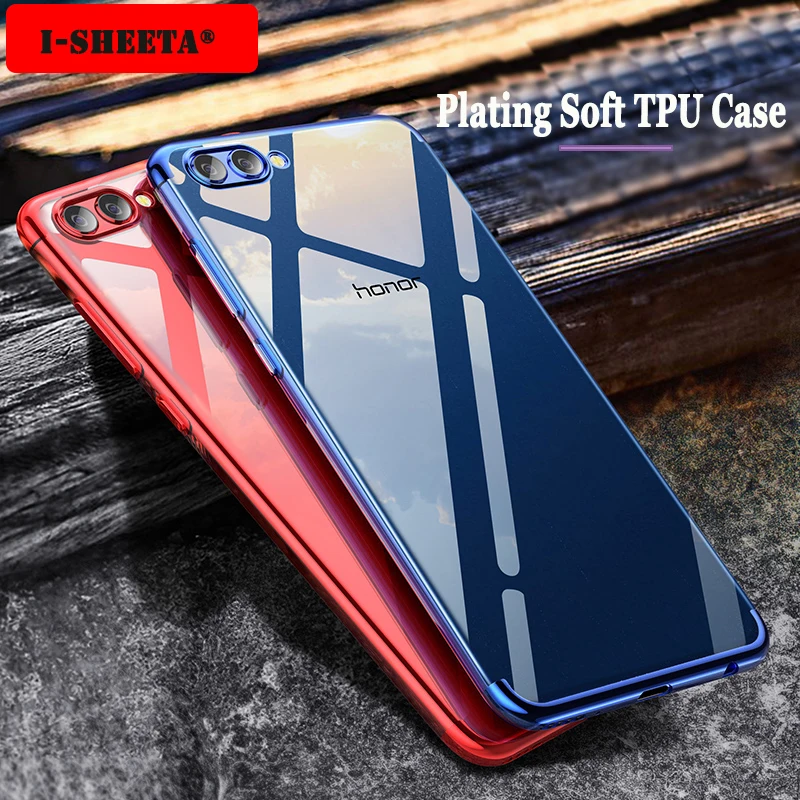 For Honor 8X 9 10 Lite Note Play Plated Case Huawei Nova 3 3E 3i Y5 Y6 Y7 Y9 Prime Pro 2018 Plating Clear Soft TPU Cover |