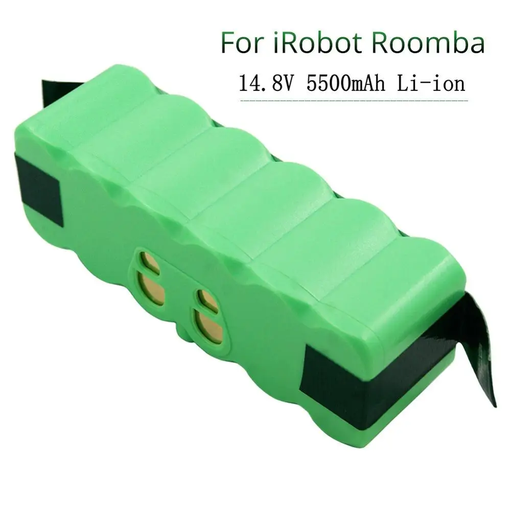Сменный литий-ионный аккумулятор 14 8 в 5500 мА · ч для пылесоса iRobot Roomba 500 550 580 600 650 700