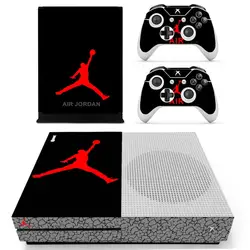 Air Jordan кожи Стикеры наклейка для Xbox One S консоли и контроллеры для Xbox One тонкий кожи Стикеры s винил