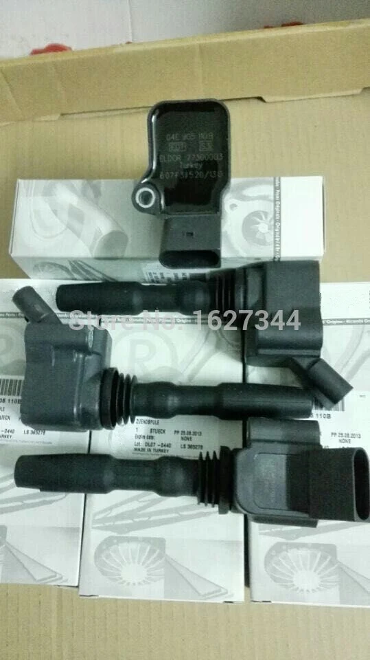 

NEW GENUINE 4pcs Ignition Coil For VW Golf Jetta Polo 6R A3 Skoda Seat 04E 905 110 B 04E905110B 04E905110