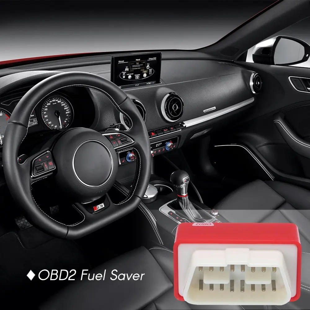 OBD2 полный чип блок настройки EcoOBD2 экономичный чип блок настройки OBD экономитель топлива для автомобиля Eco OBD2 для бензина автомобилей экономии топлива 15