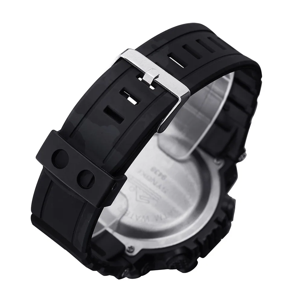 SYNOKE männer Multi Funktion Militär Sport Uhr Walking Distance Calorie Handgelenk Männer Bewegung