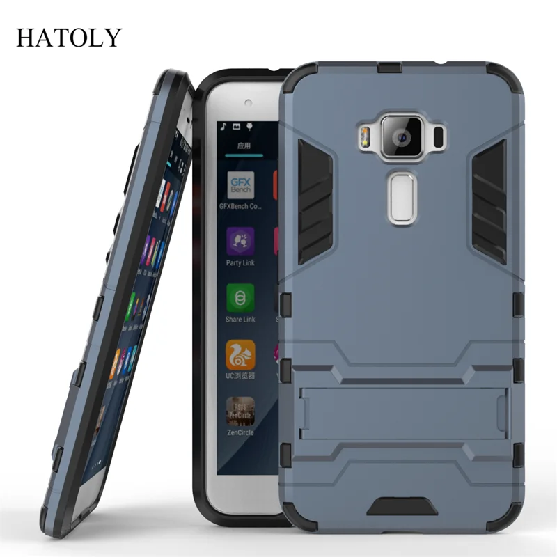 

For Asus Zenfone 3 Lite Case ZE520KL Heavy Duty Armor Case Shockproof Hybrid Silicone Rubber Hard Phone Cover For Zenfone 3 Neo