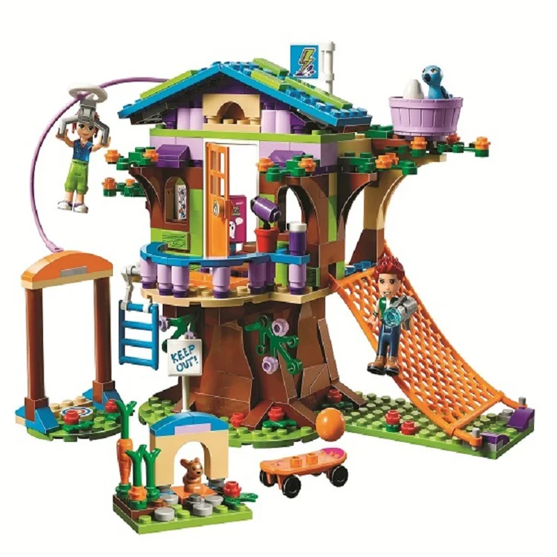 

Bela 10854 Girl Friends Series Mia's Tree House Model Building Block Brick Toys Gifts Compatible With Legoings Friends 41335