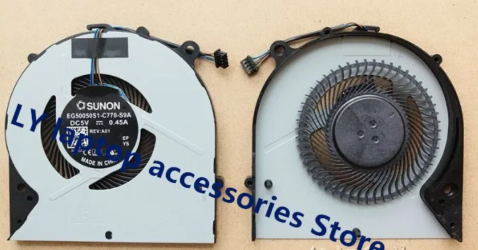 For HP EliteBook 840 G3 845 G3 740 G3 745 G3 original laptop CPU cooling fan 821163-001 4PIN