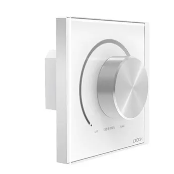 

E61 DC12V -24V Dimming Knob Panel Dimmer RF 2.4G wireless PWM output LED controller switch For LED Strip Light Tape