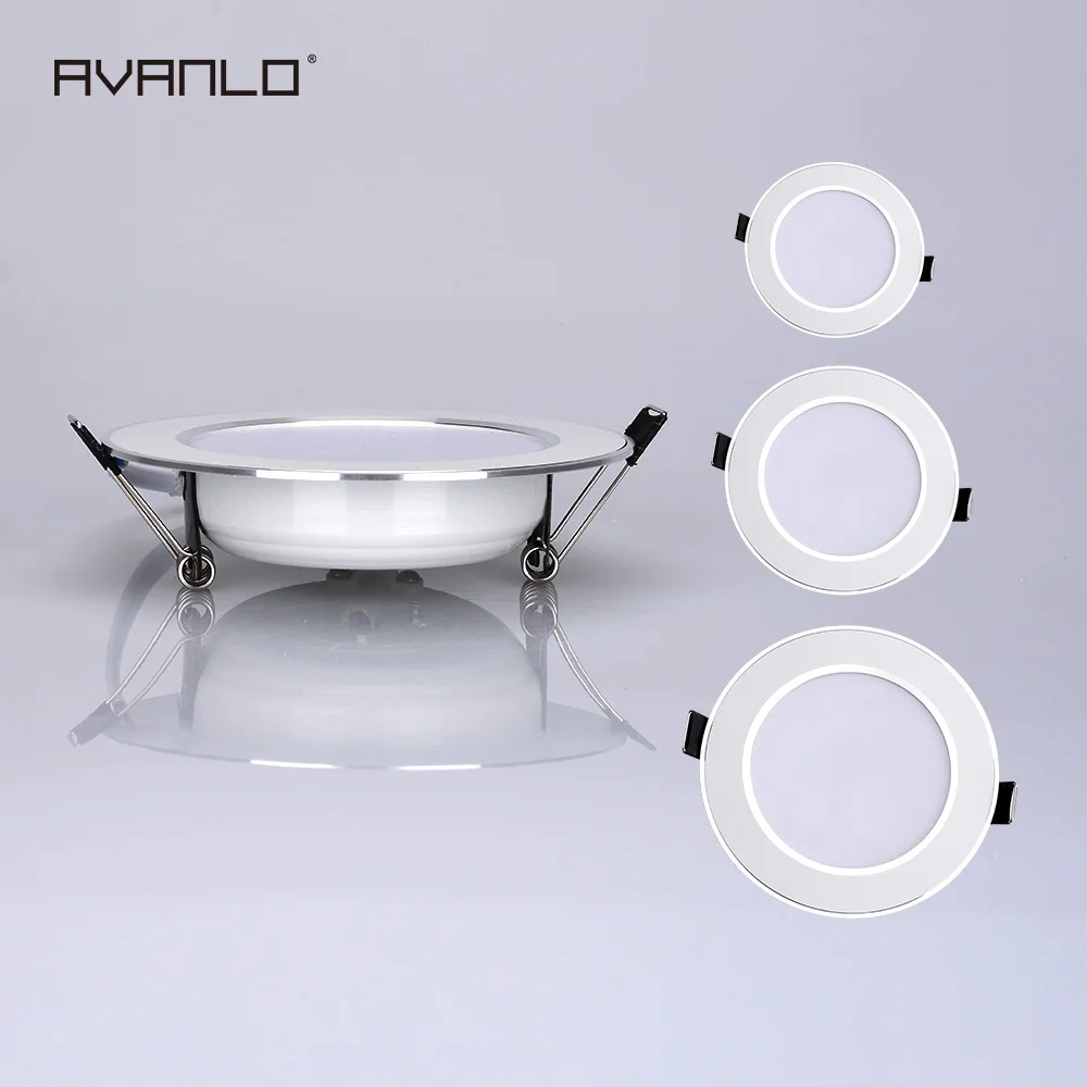 

LED Recessed Downlights 9w 12w 3W 5W 7W Down Lamps 220V SMD 2835 Spot warm white/cold white Indoor Ceiling Panel Lighting