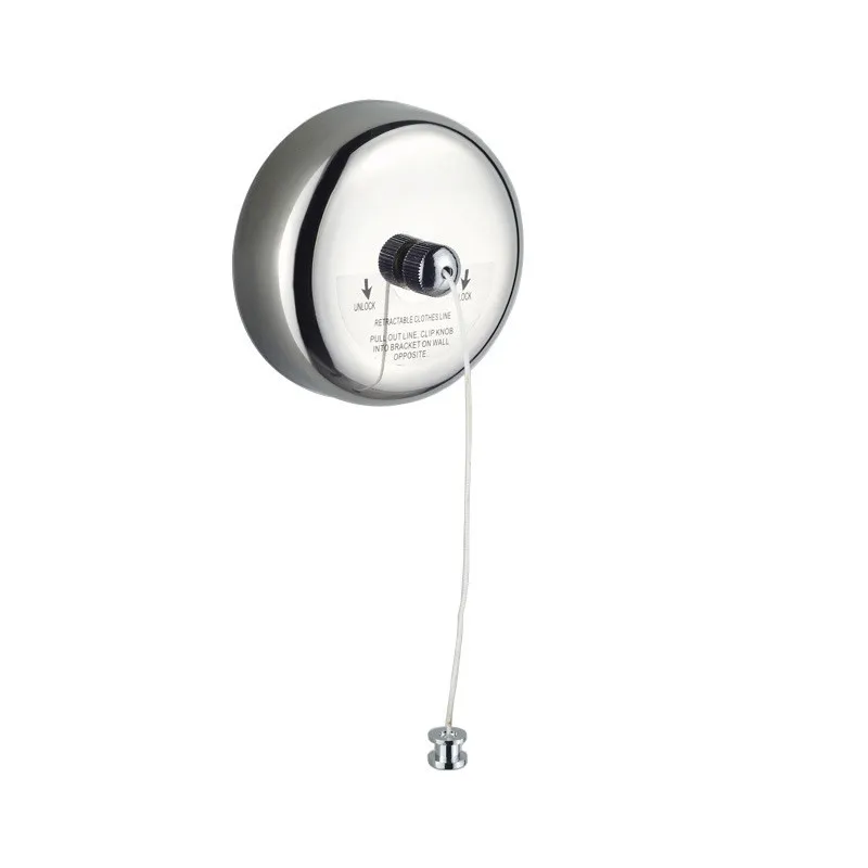 

Wall Mounted Clothes Drying Line 304 Stainless Steel Retractable Outdoor Clothesline Drying Line Rack For Balcony Hotel Style