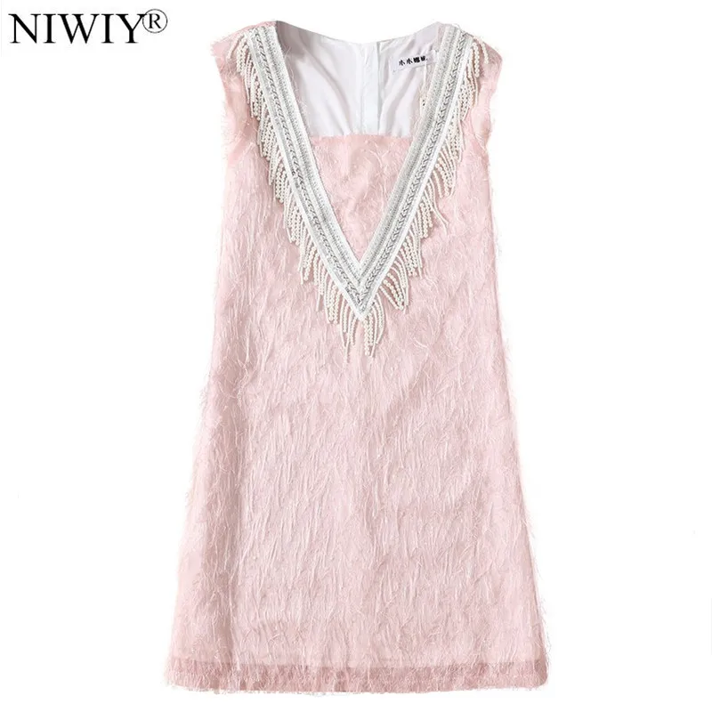

Fragrant Style Summer White Tassel Party Dress Zomerjurk Dames 2019 Gothic Midi Women Dress Vestidos De Festa Robe Femme N9457