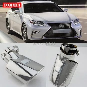 

tommia High Quality T304 Stainless Steel Exhaust Muffler Tip For LEXUS ES200 2015 ES250 2015 CT200H 2012-2015 ES300H 2013-2014