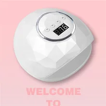 Профессиональный двойной свет 39LED лампы для ногтей машина солнца свет 86 Вт Сушилка для ногтей быстро сухой все ногтей инструменты гель лаки 110-240 В УФ-лампы