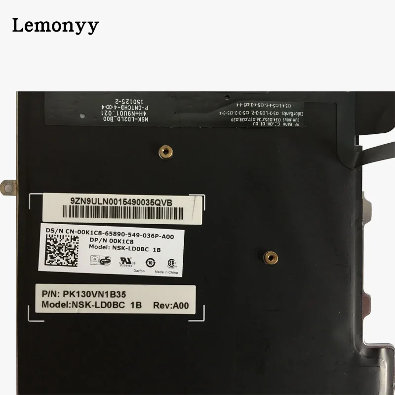  for DELL Latitude E7440 laptop Keyboard UI Mouse Pointer backlit 00K1C8 V141025AR1