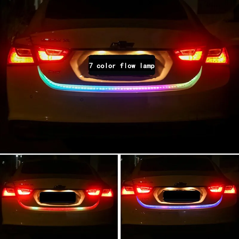 Автомобильный стиль LED багажник коробка поворотники задние фонари для Hyundai Solaris