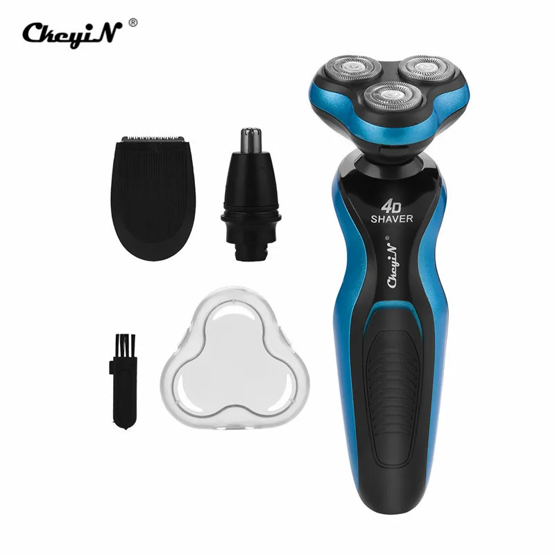 Billige 3 in 1 Set Elektrische Haar Clipper Wiederaufladbare Haar Trimmer Präzision Körper Rasierer Trimer Bart Schnurrbart Gesichts Haar Schneiden Werkzeug